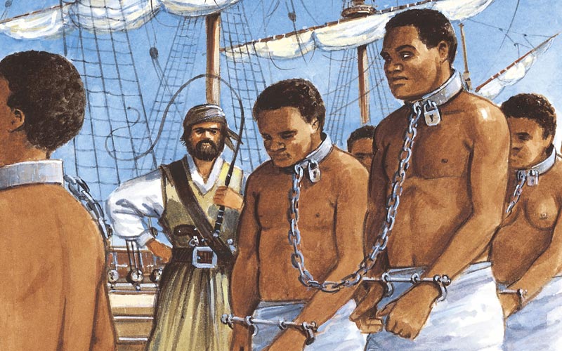 By the influence of Christianity, slavery had disappeared 
